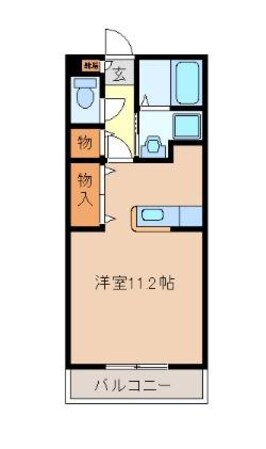 徳和駅 徒歩14分 1階の物件間取画像